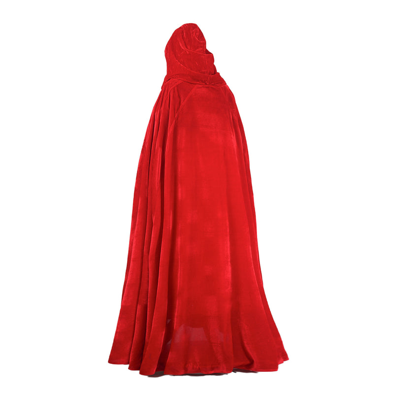 Women Film Snow White Cosplay Costume Red Cloak