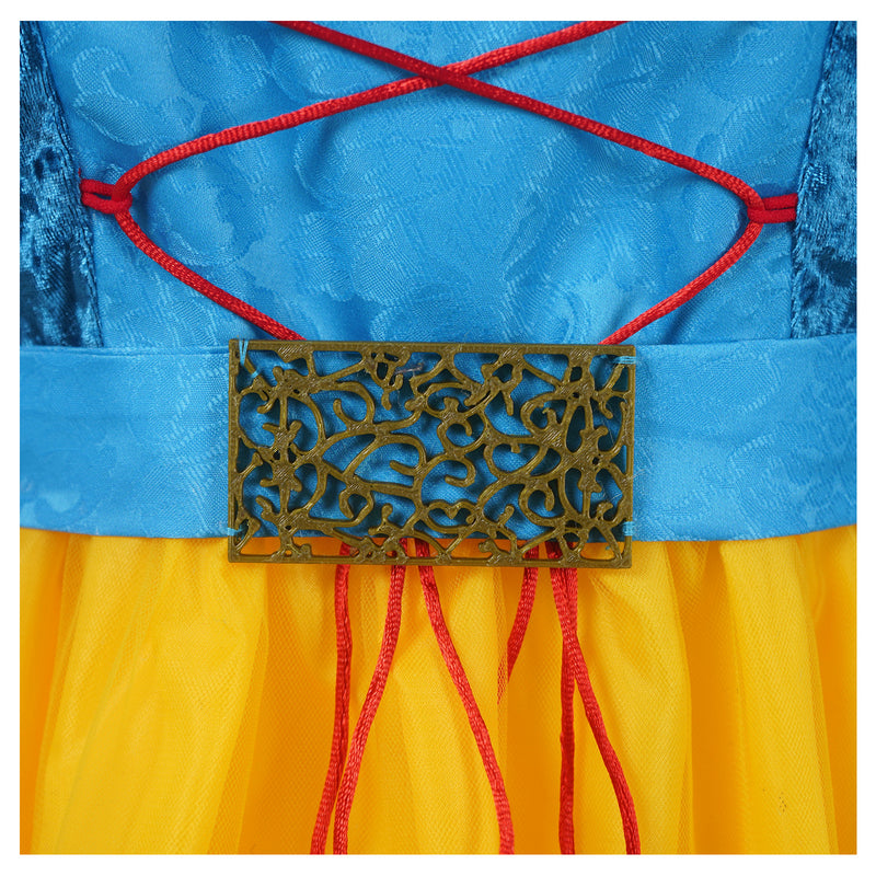 Women Film Snow White Cosplay Costume Red Cloak