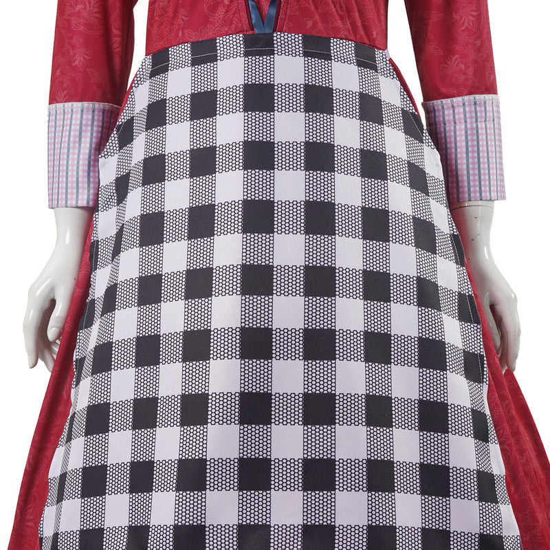 Women Film Snow White Maid Cosplay Costume Apron