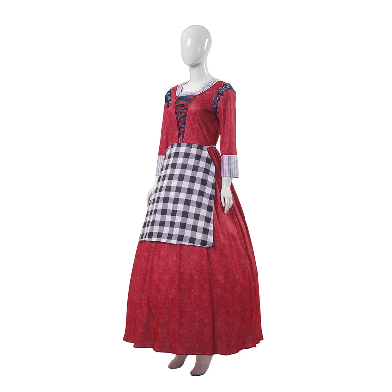 Women Film Snow White Maid Cosplay Costume Apron