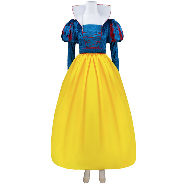 Women Film Snow White Queen Cosplay Costume Dress