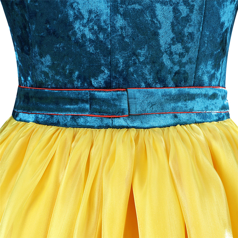 Women Film Snow White Cosplay Costume Luxurious Dress
