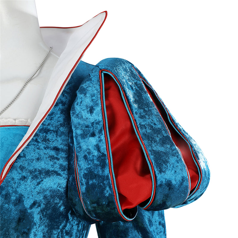 Women Film Snow White Cosplay Costume Luxurious Dress