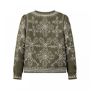 Women Floral Quilted Jacket Short Front Open Print Lightweight Coat - AwwwCos