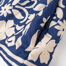 Women Floral Quilted Jacket Short Front Open Print Lightweight Coat - AwwwCos