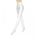 Women Footed Leggings Metallic Dance Shiny Leggings Shimmer Pants Glitter Tights - AwwwCos