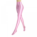 Women Footed Leggings Metallic Dance Shiny Leggings Shimmer Pants Glitter Tights - AwwwCos