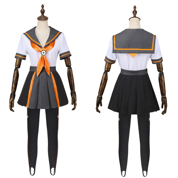 Women Game FGO Kishinami Hakuno Cosplay Costume Sailor Suit - AwwwCos