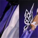 Women Game Honkai: Star Rail Xueyi Dreamflutter Cosplay Costume Purple Dress