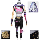 Women Game LOL Arcane League of Legends Jinx Cosplay Costume - AwwwCos