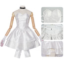 Women Game Moonlight Moth Silver Waves Cosplay Costume - AwwwCos