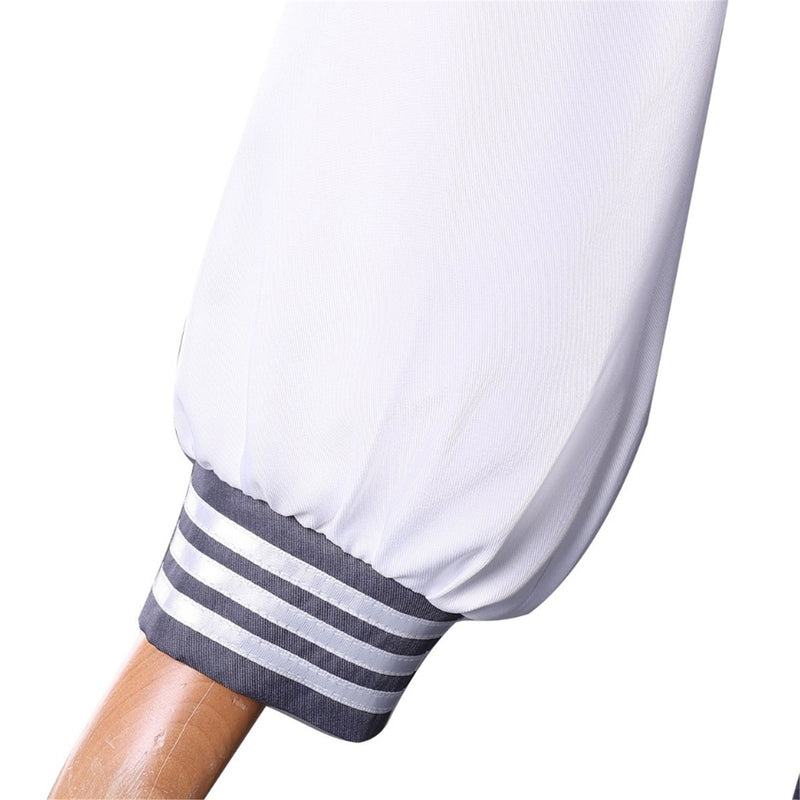 Women Game Silent Hill Shimizu Hinako Cosplay Costume Top Grey Pleated Skirt