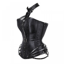 Women Gothic Corset Steel Boned Body Shaper Medieval Bustier Tops - AwwwCos