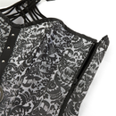 Women Gothic Corset Steel Boned Body Shaper Medieval Bustier Tops - AwwwCos