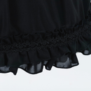 Women Gothic Lolita Short-Sleeved one-Piece Dress with Ruffled Bow - AwwwCos