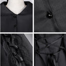 Women Gothic Victorian Masquerade Dress Queen Cosplay Ball Gown - AwwwCos