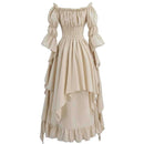 Women Gothic Witch Medieval Renaissance Costume Victorian Dress - AwwwCos