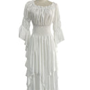 Women Gothic Witch Medieval Renaissance Costume Victorian Dress - AwwwCos