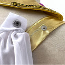 Women Greek Goddess Cosplay Costume Dress Gold Laurel Wreath Decoration - AwwwCos