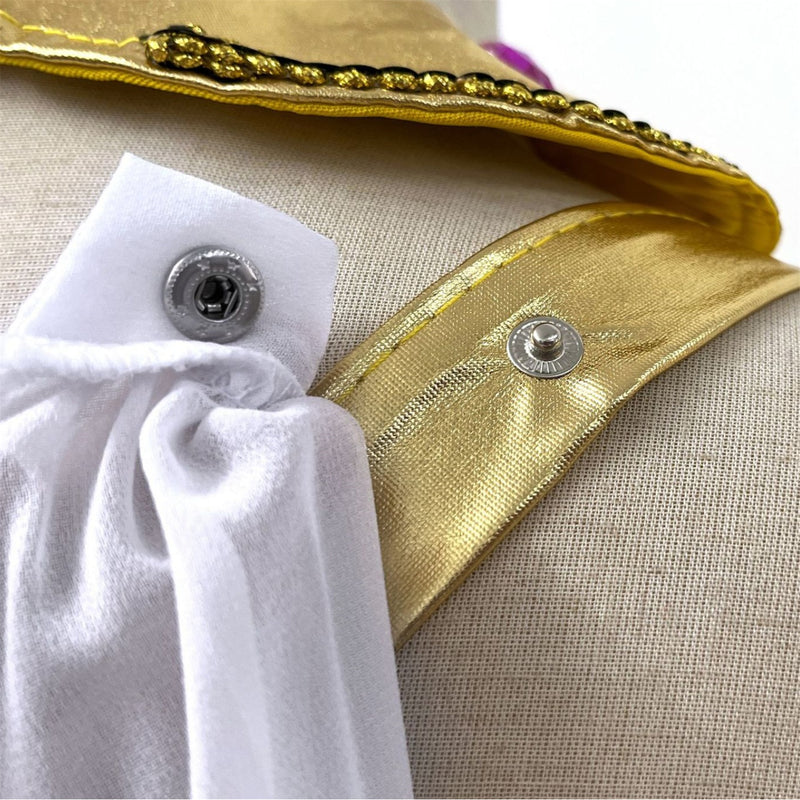 Women Greek Goddess Cosplay Costume Dress Gold Laurel Wreath Decoration - AwwwCos