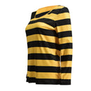 Women Kids Bee Cosplay Costume Print T-shirt Headwear Wings Eyes - AwwwCos