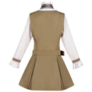 Women Kids Movie M3gan Cosplay Costume Khaki Dress - AwwwCos