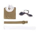 Women Kids Movie M3gan Cosplay Costume Khaki Dress - AwwwCos