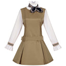 Women Kids Movie M3gan Cosplay Costume Khaki Dress - AwwwCos