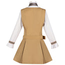 Women Kids Movie M3gan Cosplay Costume Khaki Dress - AwwwCos