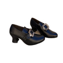 Women Loafers Mid Heel Shoes with Metal Buckle Embellishments - AwwwCos