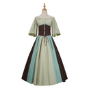 Women Medieval Renaissance Cosplay Off The Shoulder Victorian Irish Dress - AwwwCos