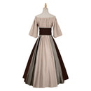 Women Medieval Renaissance Cosplay Off The Shoulder Victorian Irish Dress - AwwwCos