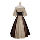 Women Medieval Renaissance Cosplay Off The Shoulder Victorian Irish Dress - AwwwCos