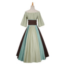 Women Medieval Renaissance Cosplay Off The Shoulder Victorian Irish Dress - AwwwCos
