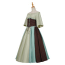 Women Medieval Renaissance Cosplay Off The Shoulder Victorian Irish Dress - AwwwCos