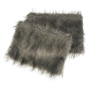 Women Men Medieval Viking Barbarian Cosplay Faux Fur Leg Covers Warmers - AwwwCos