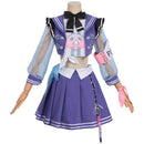 Women Neverness to Everness Aurelia Cosplay Costume Purple Sailor Suits