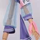 Women Neverness to Everness Aurelia Cosplay Costume Purple Sailor Suits