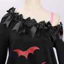 Women Neverness to Everness Requiem for Espers Cosplay Costume Black Mini Dress