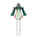Women Neverness to Everness Requiem for Espers Cosplay Costume Green Cheongsam
