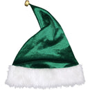Women Party Christmas Mrs Claus Cosplay Costume Red Green Velvet Dress Hat - AwwwCos