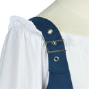 Women Pirate Cosplay Medieval Corset Vest Steampunk Bodice Shirt - AwwwCos