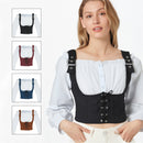 Women Pirate Cosplay Medieval Corset Vest Steampunk Bodice Shirt - AwwwCos
