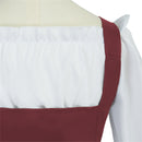 Women Pirate Cosplay Medieval Corset Vest Steampunk Bodice Shirt - AwwwCos