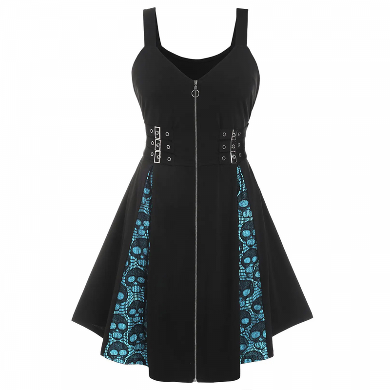 Women Plus Size Floral Flocking Tulip Hem Layered Ruffles A Line Dress