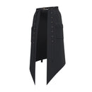 Women Punk Medieval Clothing Adjustable Streetwear Hip Hop Half Skirt Shorts