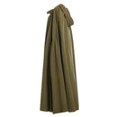Women Renaissance Hooded Cape Medieval Cloak Hobbit Halloween Costume - AwwwCos