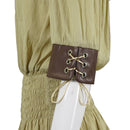 Women Renaissance Shirt Off The Shoulder Peplum Blouse Peasant Dressy Top - AwwwCos