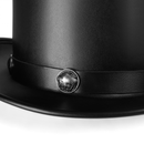 Women Retro Faux Leather Dome Neutral Magic Hat Punk Gentleman Party Hat - AwwwCos