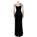 Women Rhinestone and Sequin Sexy Club Night Outfit Formal Dress - AwwwCos